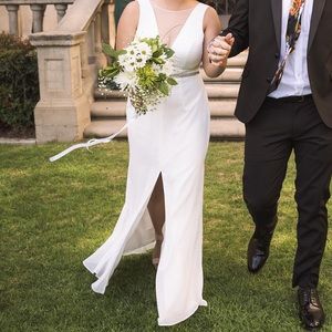 Azazie Buffy in Ivory